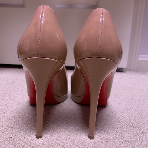 Christian Louboutin Simple Patent Platform Pump - Picture 3 of 8